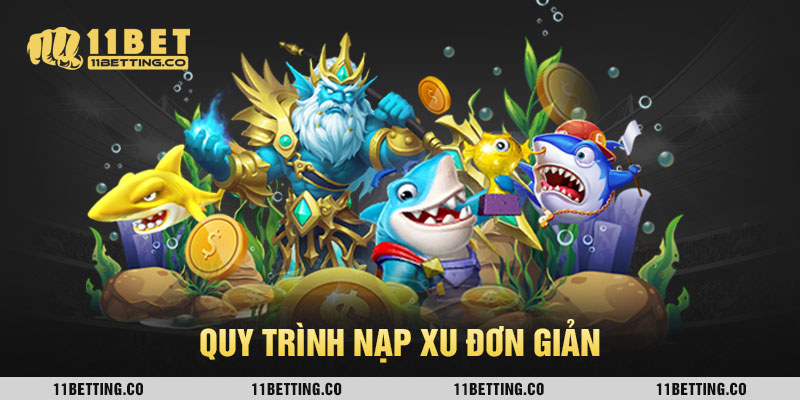 Quy trình nạp xu đơn giản