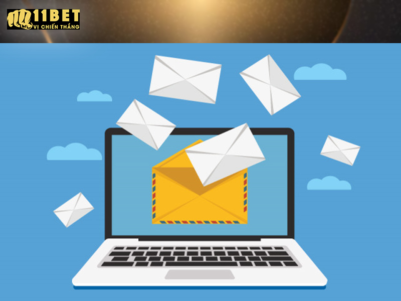 Email cũng là một trong những phương thức liên hệ tại 11bet